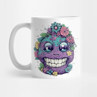 Trippy flowerface Mug